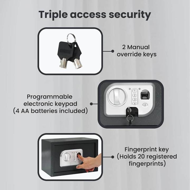 Actual product image vidaXL Digitaler Safe (12.40 l)