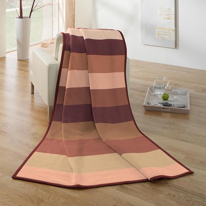 Actual product image Biederlack Wohndecke Block Stripes (200 x 150 cm)