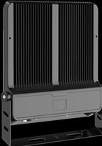 Actual product image LED floodlight 500W black 4000K (75000 lm, IP66)
