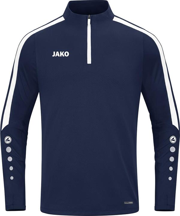 dark blue / white