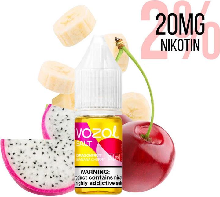 Produktbild Vozol Liquids 20mg, Dragonfruit Banana Cherry (Banane, Kirsche)
