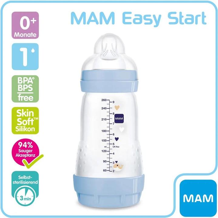 Image du produit MAM Biberon Easy Start Anti-Colic Elements