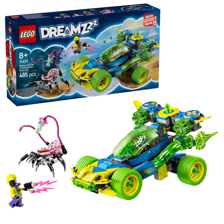 Produktbild LEGO Mateo mit dem Z-Blob Action-Rennwagen (71491, LEGO Dreamzzz)