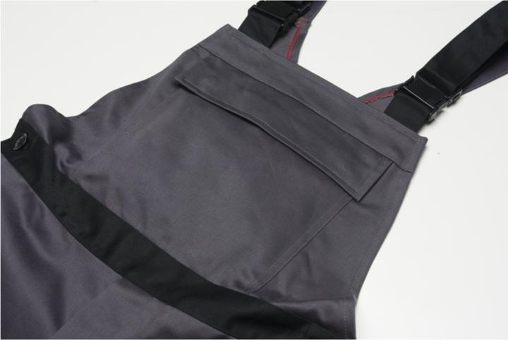Produktbild Planam Latzhose grau/schwarz 64 90 (90)