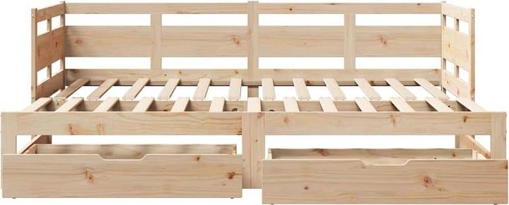 Produktbild vidaXL ausziehbares Tagesbett