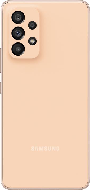 Produktbild Samsung Galaxy A53 5G EU (128 GB, Awesome Peach, 6.50", Dual SIM, 5G)