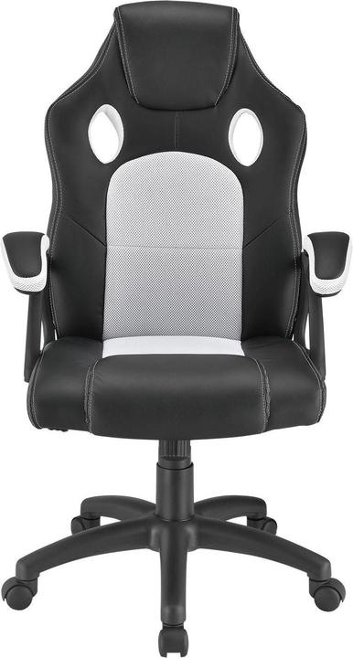Image du produit Juskys Racing Schreibtischstuhl Montreal - Weiss