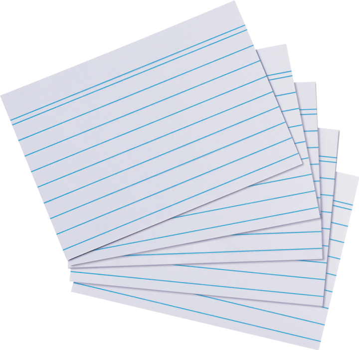 Image du produit Herlitz Fiche lignée Ange Bleu 200 feuilles (A8, 180 g/m², 200 x)