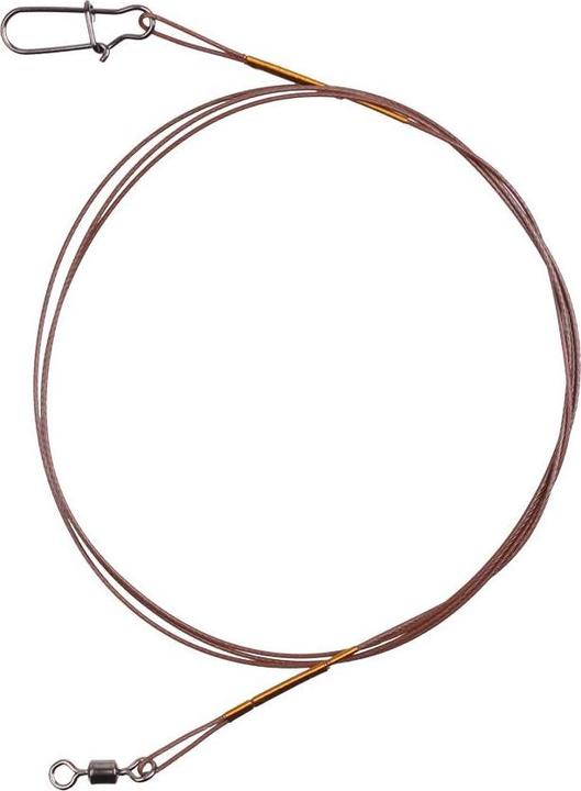 Stucki Thun Leader in acciaio 7 x 7, con Snap & Swivel (7 kg)