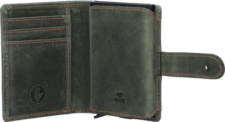 Actual product image Greenburry Vintage Original wallet RFID leather 8 cm