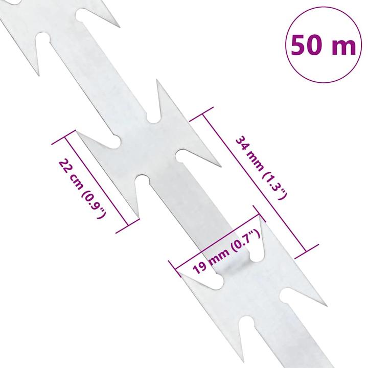 Produktbild vidaXL Stacheldraht