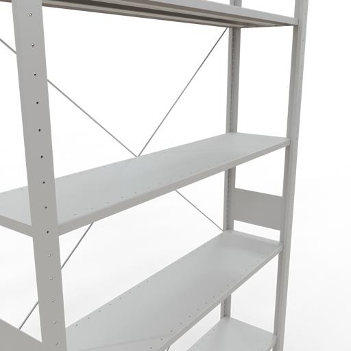 Actual product image Schulte Lagertechnik MULTIplus150 basic racking system with cross braces