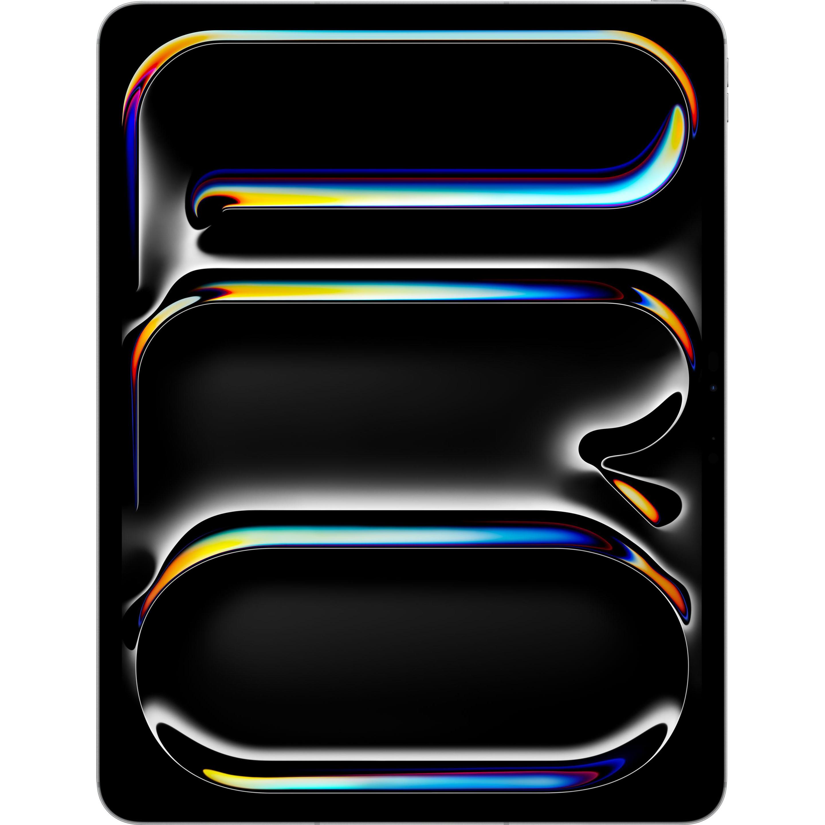 Apple iPad Pro 13 2025 Nanotexturglass (M5) (5G, 13", 1000 GB, Silver), Tablet, Silber