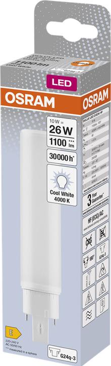Actual product image Osram Dulux (G24q-3, 10 W, 1100 lm, 1 x, E)