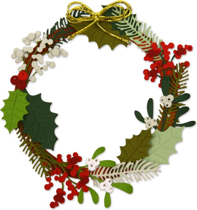 Produktbild Folia Sizzix | Thinlits die set Winter foliage