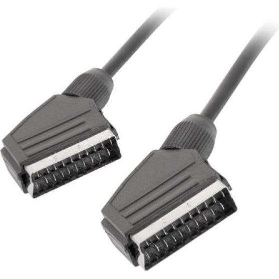 Lanberg Nero Ca-Eueu-10Cc-0018-Bk Cavo (Scart M, Cavo Video,