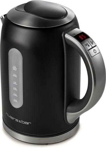 Produktbild Riviera & Bar riviera&bar MILA Wasserkocher Stainless Steel 1,5L Black (1.50 l)