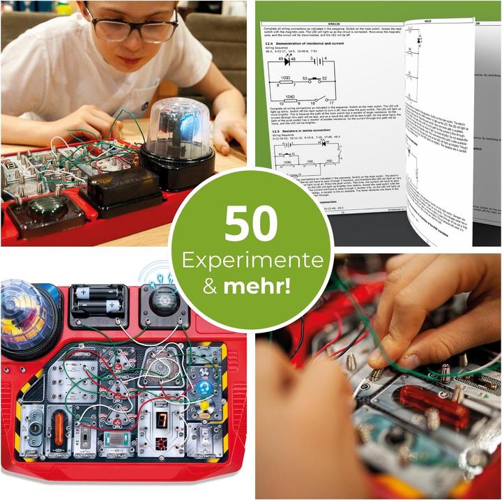 Produktbild Velleman Bausatz Elektronikprojekte - 50 Experimente - Schaltungslabor