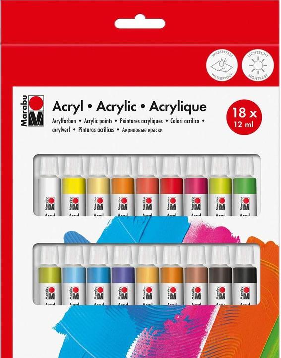 Produktbild Marabu Acrylfarbe (12 ml)