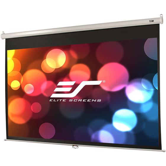Thumbnail - Elite Screens Saker Tab Tension (150", 16:9), Leinwand, Weiss