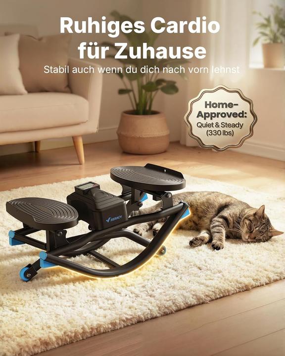 Actual product image Merach Stepper mit LCD-Display