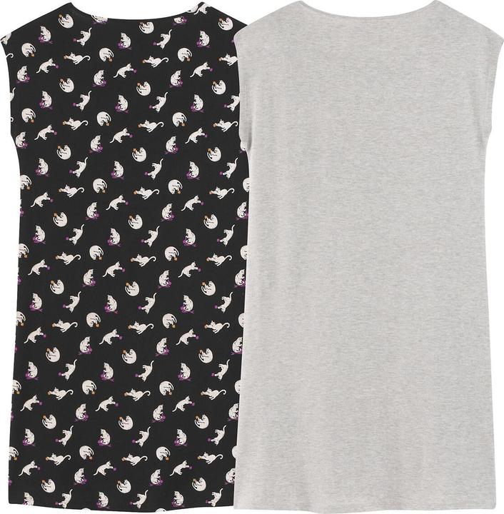Actual product image So'home 2-pack of nightgowns with cat print (54)