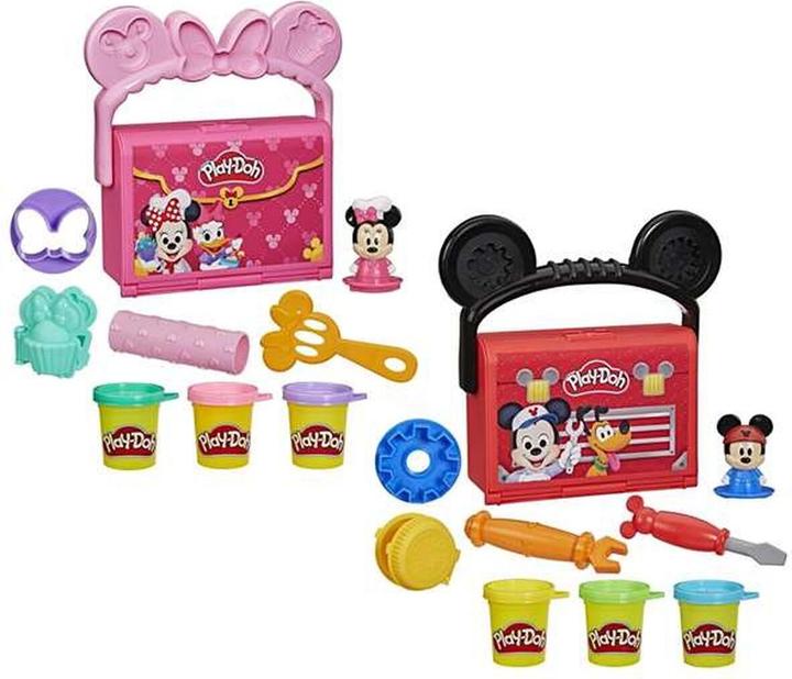 Produktbild Play-Doh Disney Jr On The Go Playset sort.