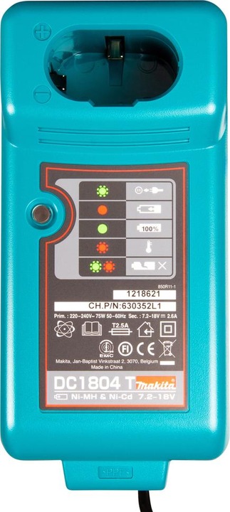 Produktbild Makita Ladegerät Akku NC / NiMH 18V (7.2 V)