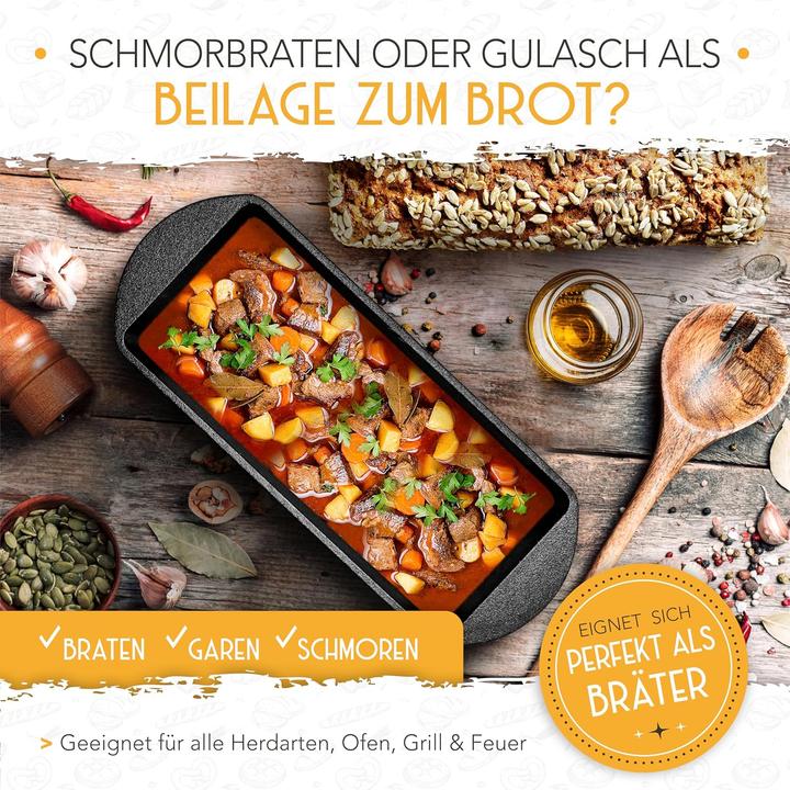 Produktbild Krustenzauber Brotbackform mit Deckel