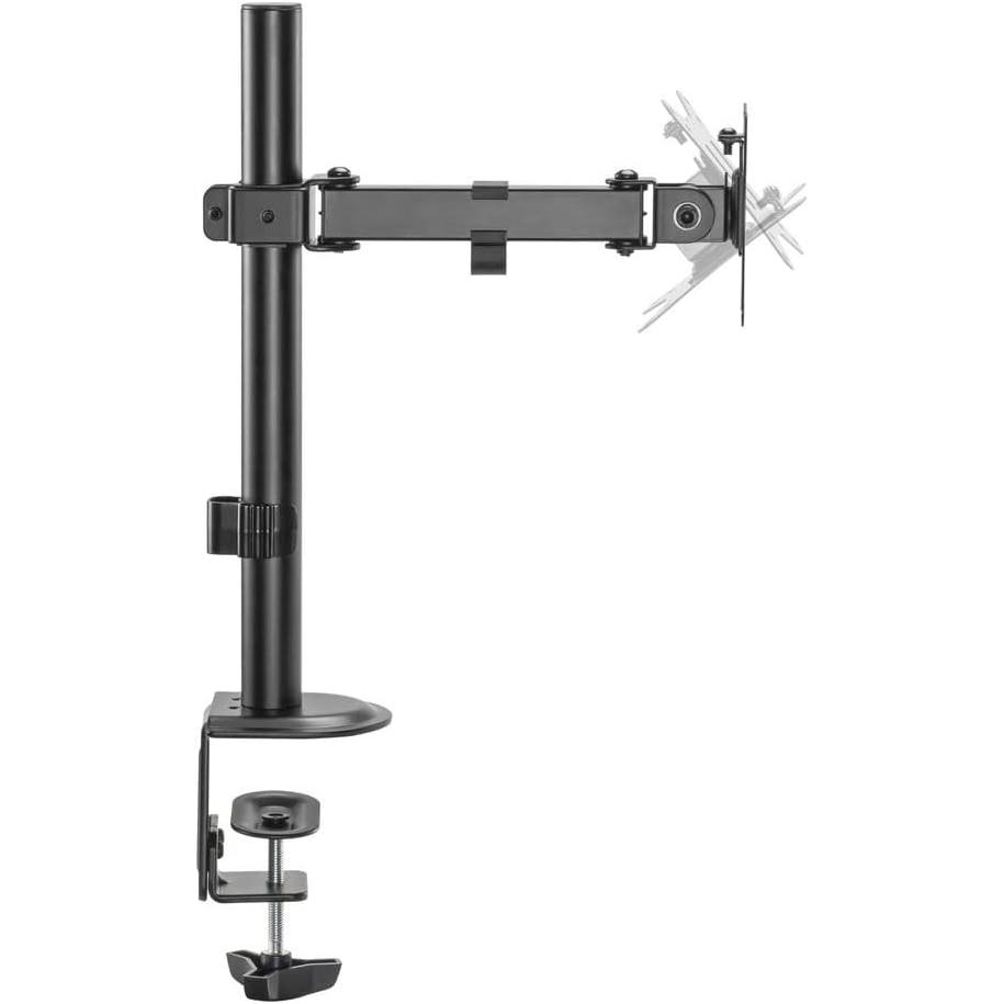 Equip 650156 (Tavolo, 32", 9 Kg), Supporto Per Monitor, Nero