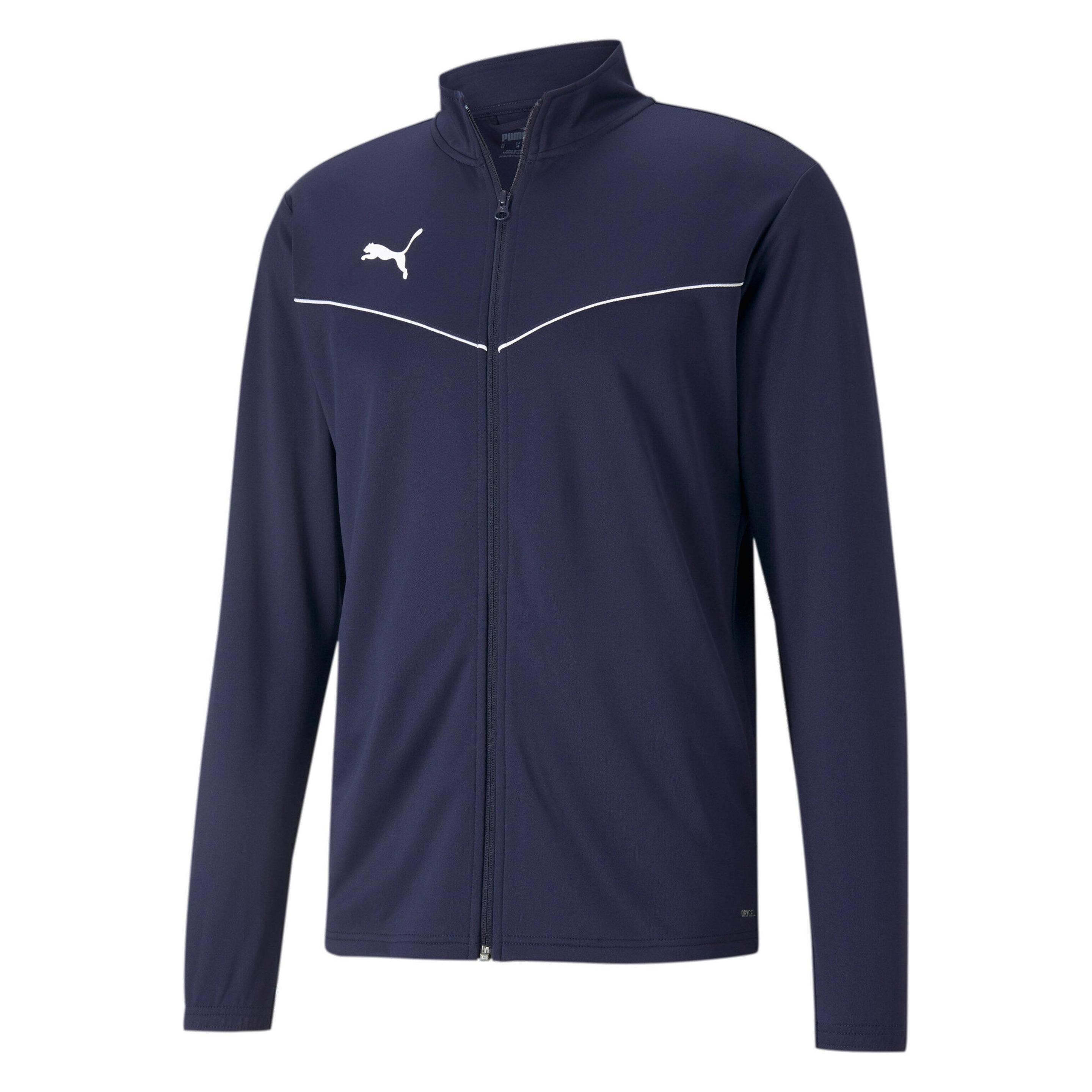 Puma, Mannen, Trainingsjassen, TeamRISE Poly Tracksuit Jacket Heren (M), Blauw, M