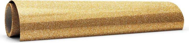Produktbild Cricut Aufbügelfolie Smart Iron-On 21 x 48 cm, Gold Glitzer