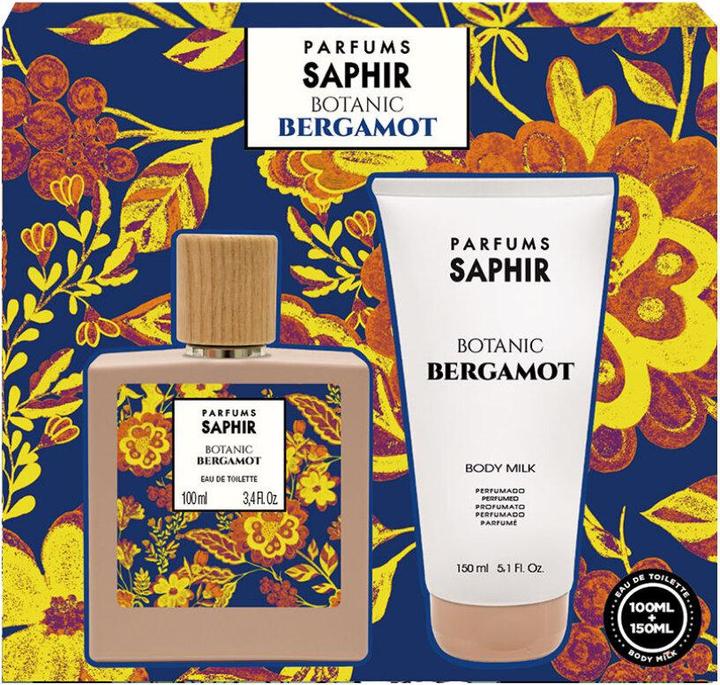 Image du produit Saphir Botanic Of Bergamot Edt Spray 100 ml + Body 150 ml Sets