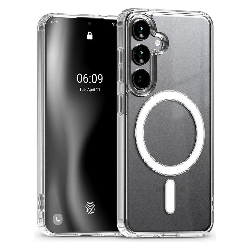 Mercury Trasparente Etui Magsafe Jelhard Samsung S25 S931 Transparent (Samsung Galaxy S25), Cover Smartphone,