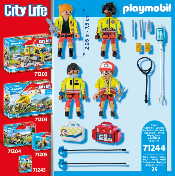 Produktbild Playmobil Rettungsteam (71244, Playmobil City Life)