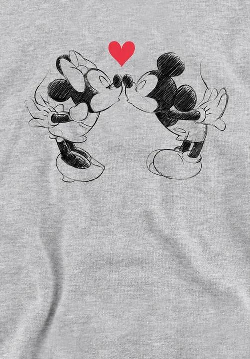 Produktbild Mickey Mouse Kapuzenpullover meliert (128)