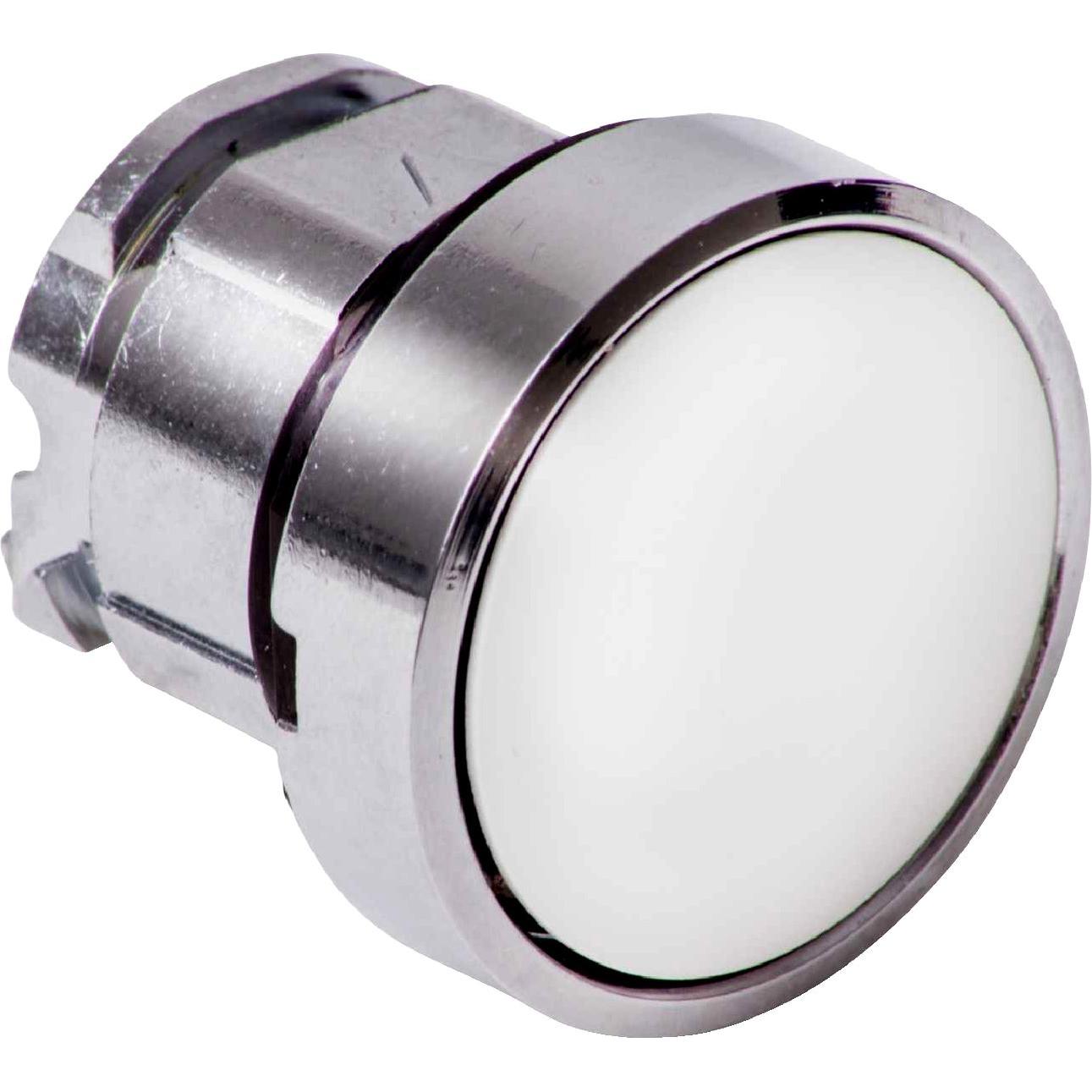 Schneider Electric Drucktaster, Metall, Front, 22mm, ZB4BHCUST01, Taster + Schalter, Weiss