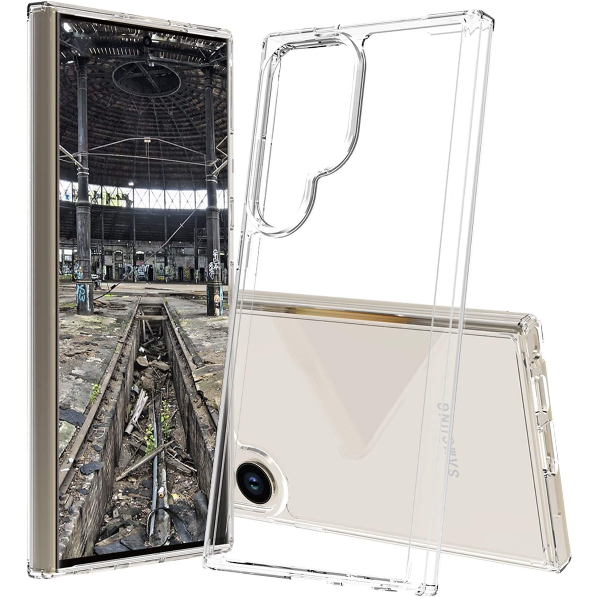 JT Berlin BackCase Pankow Clear transparent (Samsung Galaxy S24 Ultra), Smartphone Hülle, Transparent