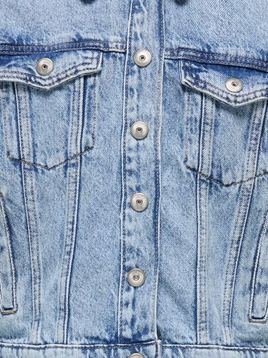 Immagine prodotto Only Cappuccio con coulisse Polsini con bottone Spalla bassa Giacca Giacca in denim (140)