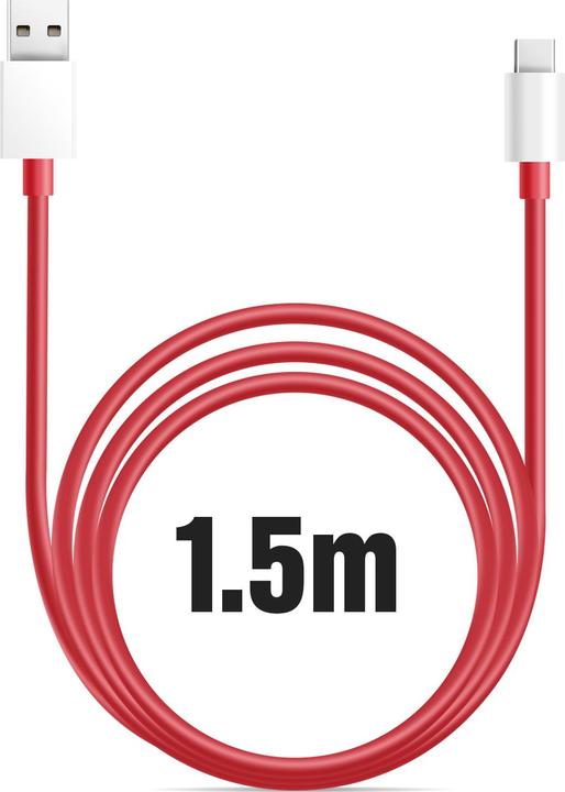 Image du produit OnePlus USB A — USB C (1.50 m, USB 2.0, 100 W)