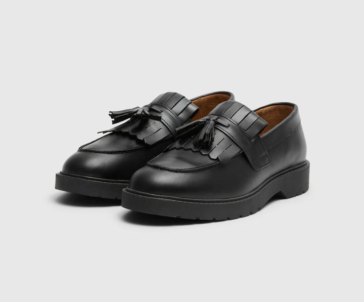 Produktbild Selected Homme Leder Kiltie Halbschuhe (45)