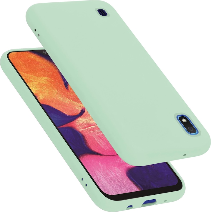 Produktbild Cadorabo TPU Liquid Silicone Case Cover (Samsung Galaxy A10, HTC One M10)