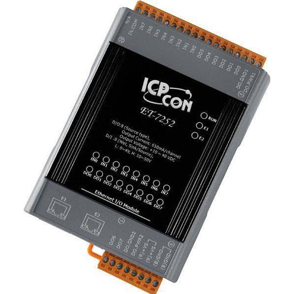 Moxa MODBUS/TCP I/O MODULE, 2x LAN, Netzwerkadapter