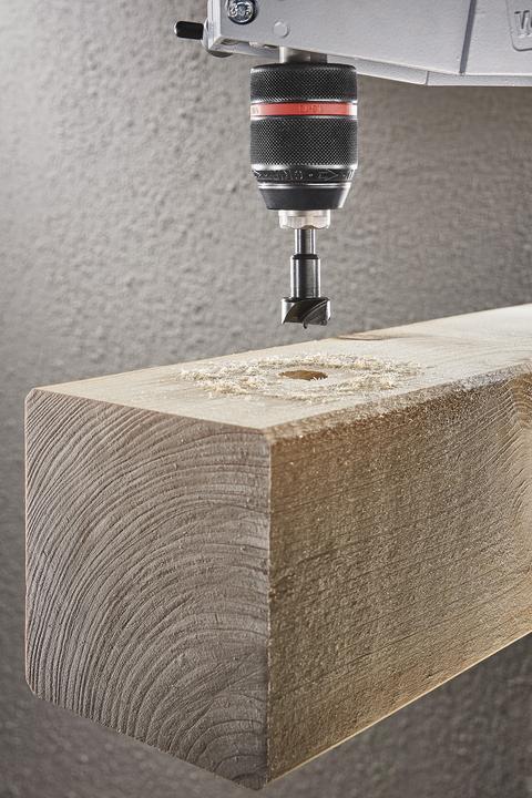 Actual product image wolfcraft 1 cylinder drill WS ø20x53mm (8 mm)