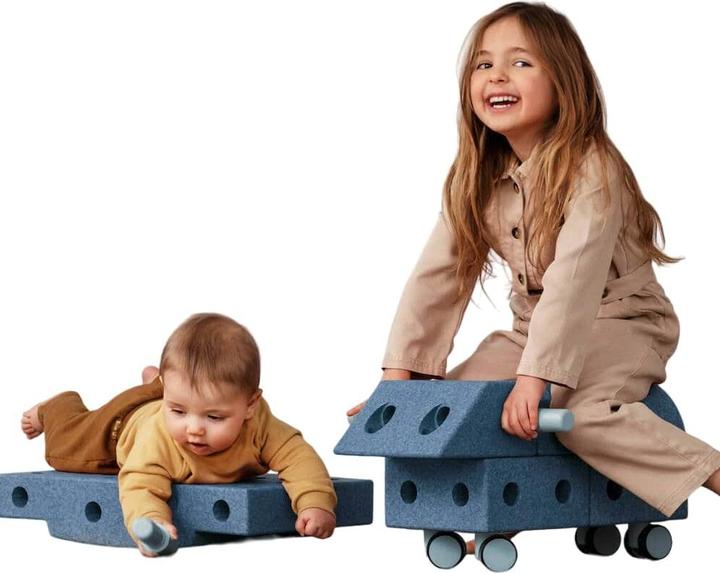 Actual product image Modu Explorer Set - Building Set Balance Toy, Slider, Seesaw