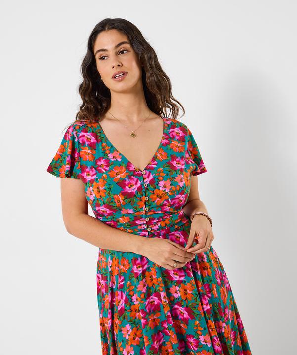 Image du produit Joe Browns Bold Floral Button Front Maxi Dress (34)