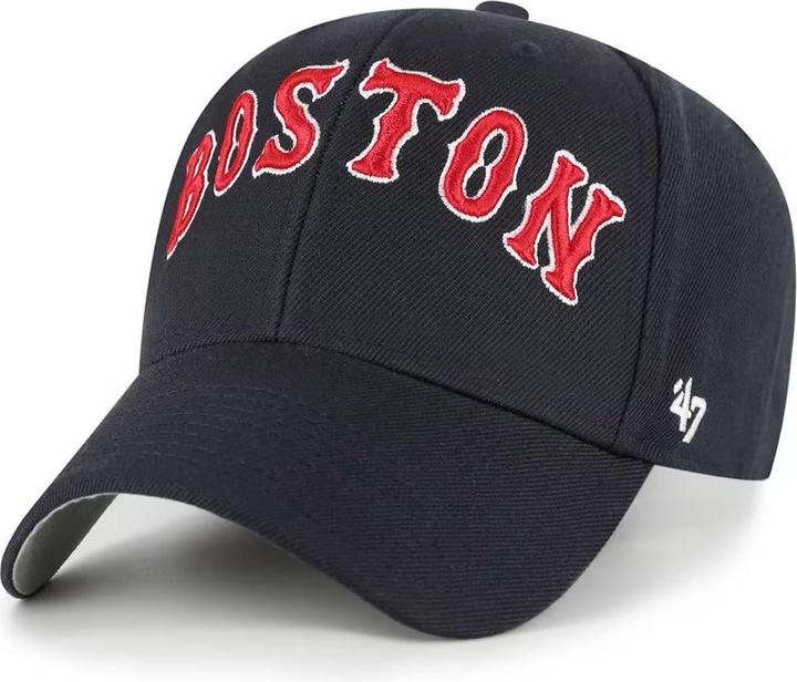 Actual product image 47 Brand Boston Red Sox baseball cap MLB Script MVP (One size)