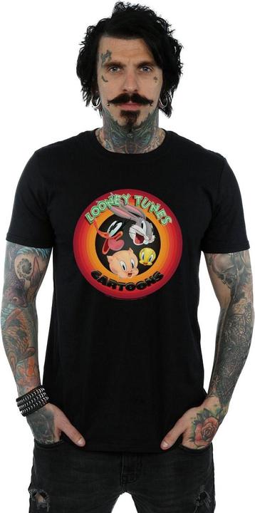 Produktbild Looney Tunes Cartoons Circle TShirt (XXL)