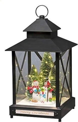 Produktbild Konstsmide LED-Laterne mit Schneemänner 24.5 x 42 cm