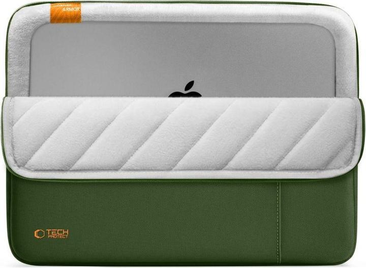 Actual product image Tech-Protect Defender Laptoptasche 15-16 - Grün (16")